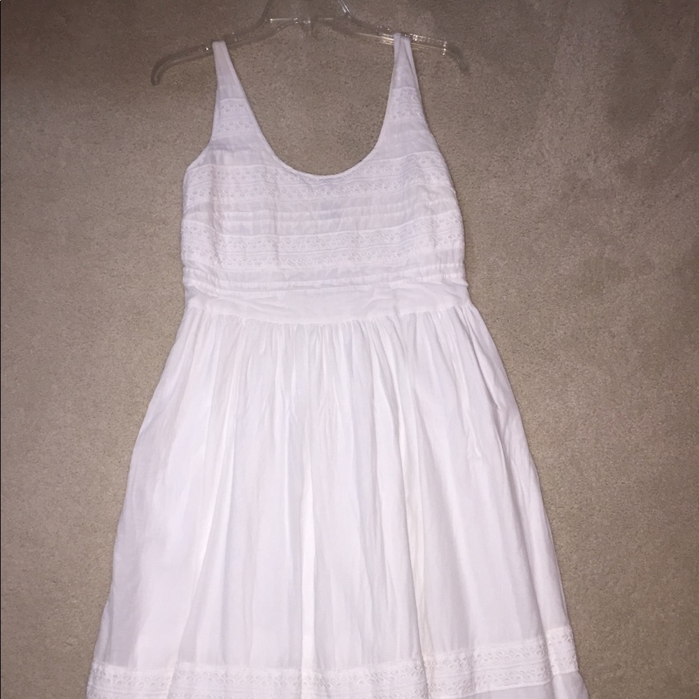 White cotton sundress